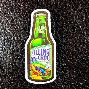 Killing Croc Parody Accent Decor Sticker